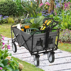 Carrello pieghevole nero/grigio, 1 posto