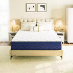 Swedrea Hybrid Mattress Medium Cooling Memory Foam Bed-in-a-Box Black