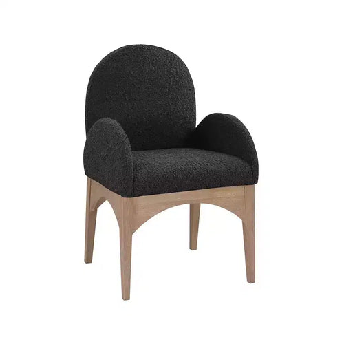 Meridian Furniture,Waldorf Boucle Fabric Dining Chair