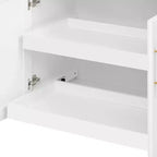 Isola da Cucina Nera/Grigia+Blu/Bianca con Ante a Ribalta e Organizer Estraibili, 1 Persona