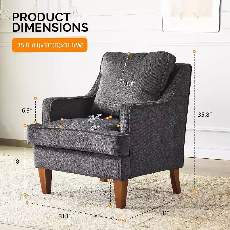 Poltrona di design di metà secolo, imbottita beige, 1 posto