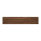 Mobile TV in legno naturale con ante in vetro, adatto a TV fino a 85"
