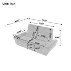 Divano ellittico 2 posti con Barca a Vela Nero / Grigio / Verde / Arancione / Bianco