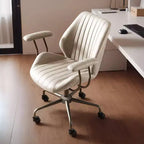HOMLUX Modern Ergonomic Computer Office Chair Suede Fabric Desk Chairs for Executive or Home Office